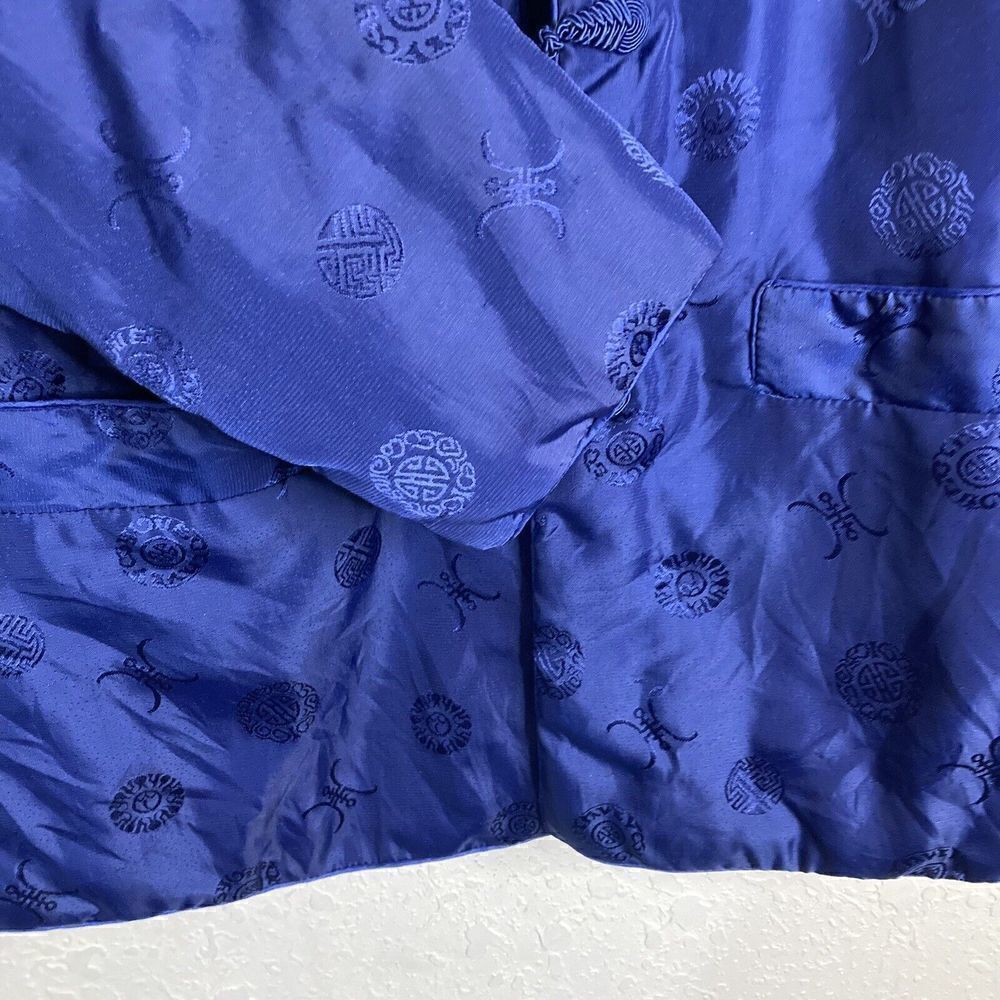 Fortune Fabulous Fashions Womens‎ Blue  Asian Coat Jacket Size L - Picture 4 of 10